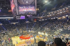 I love watching live sports